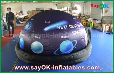 ROHS Full Print With Start Inflatable Planetarium Dome Tent For Movie Projection