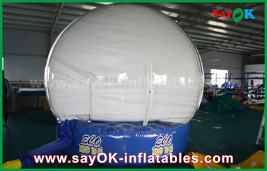 3m / 4M / 5m DIA Inflatable Snow Ball With 0.6mm PVC For Christmas