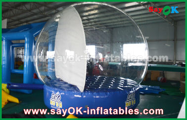 3m / 4M / 5m DIA Inflatable Snow Ball With 0.6mm PVC For Christmas