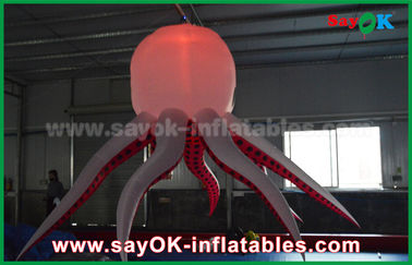 Tentacle Hanging Led Giant Inflatable Octopus Energy Saving Multi-Color