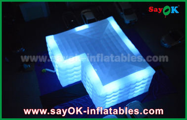 large inflatable tent Customize Square Inflatable Air Tent With Led Light Outdoor Actitive