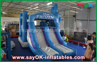 Inflatable Jumping Bouncer Waterproof 0.55mm PVC Inflatable Bouncer Slide Castle Trampoline