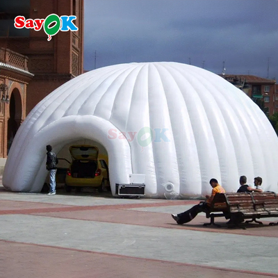 OEM / ODM Durable Oxford Fabric Outdoor Large Inflatable Tent Igloo for Party Event Club Promotion