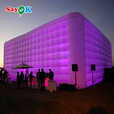 100 People Giant LED Outdoor Party Event Disco Inflatable Tent