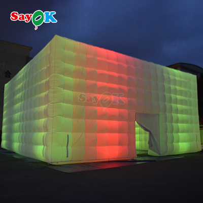 100 People Giant LED Outdoor Party Event Disco Inflatable Tent