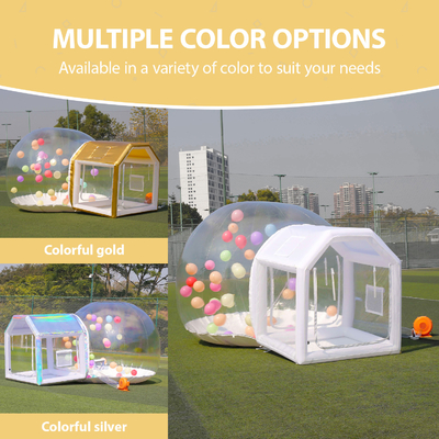 Sayok Golden Bubble Houses Portable Transparent Inflatable Bubble House Tent for Party Wedding