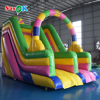 Factory Slide Inflatables Playpark Kids Climbing Water Slides Backyard Inflatable Slide Outdoor for Rental