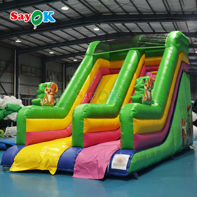 Inflatable Swimming Pool Slide PVC Combo Inflatable Slide and Pool Giant Inflatable Slide Bouncer for Sale