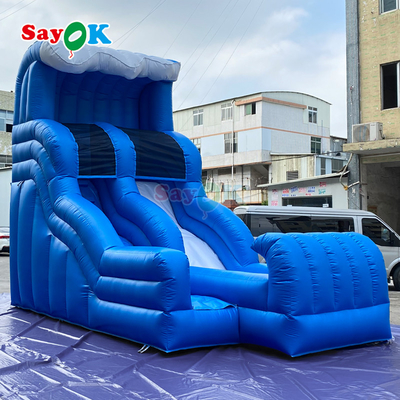 Commercial Inflatable Water Park Games Slides Outdoor Water Slide Jumping Inflatable Water Slide for Adults