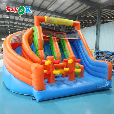 Giant Inflatable Slide PVC Inflatable Dry Double Slide Commercial Inflatable Slide Bounce House for Rental