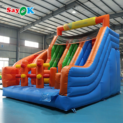 Giant Inflatable Slide PVC Inflatable Dry Double Slide Commercial Inflatable Slide Bounce House for Rental