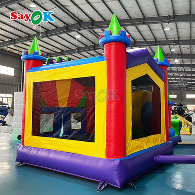 Sayok Inflatable Bouncer House Castle PVC Inflatable Bounce Slide Commercial Inflatable Bouncing Combo Slide for Event