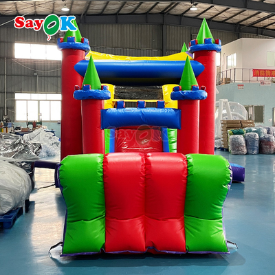 Sayok Inflatable Bouncer House Castle PVC Inflatable Bounce Slide Commercial Inflatable Bouncing Combo Slide for Event