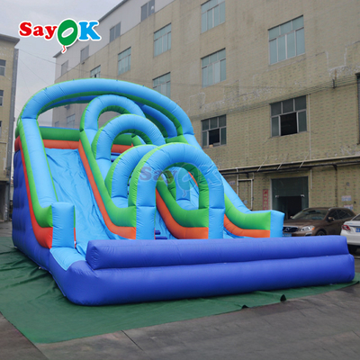 Inflatable Water Slides Double Water Slide with Pool Water Slide Inflatable for Kids and Adults