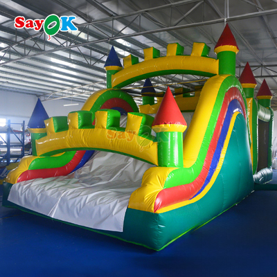 Large Commercial Inflatable Bounce House Outdoor Inflatable Bouncing Castle Playground Bounce And Slide