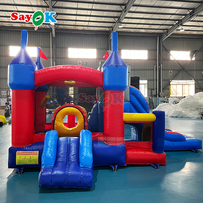 PVC Tarpaulin Commercial Bounce House Inflatables Bouncing Castle  For Kid