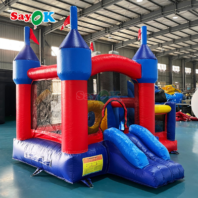 PVC Tarpaulin Commercial Bounce House Inflatables Bouncing Castle  For Kid