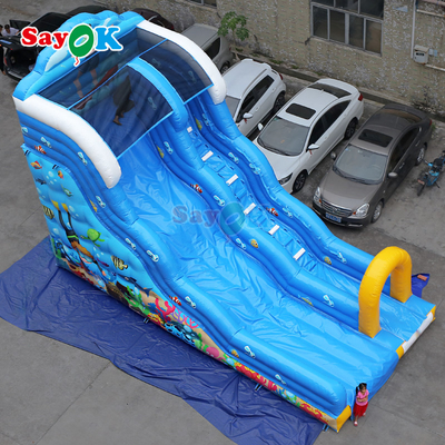 Commercial Inflatable Water Slide Outdoor Games Big Inflatable Slide With Detachable Water Slide For Kids