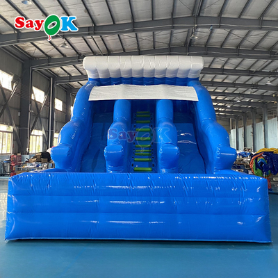 Inflatable Water Slide With Swimming Pool Factory Customized Commercial Giant Water Slide For Adult