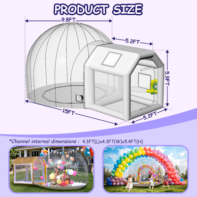 Unique Bubble House Inflatable Party Bubble Balloon House Tent For Kids