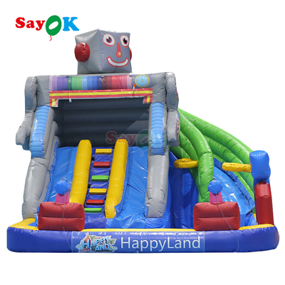 Outdoor Large Playground Kids Bouncy Castle Cartoon Theme Jumping Bouncer Kids Inflatables Bouncer Castle Inflatable with Blower