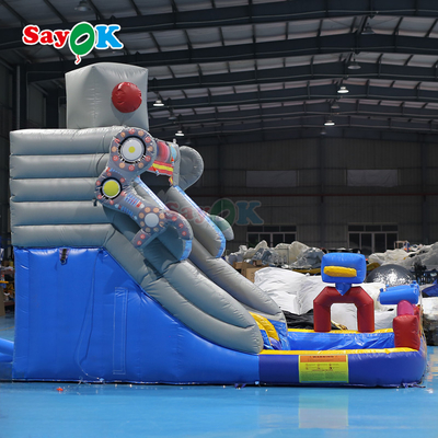 Outdoor Large Playground Kids Bouncy Castle Cartoon Theme Jumping Bouncer Kids Inflatables Bouncer Castle Inflatable with Blower