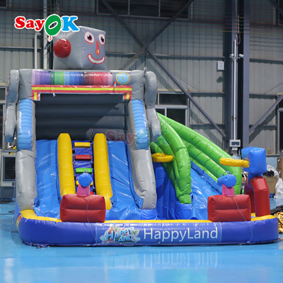 Outdoor Large Playground Kids Bouncy Castle Cartoon Theme Jumping Bouncer Kids Inflatables Bouncer Castle Inflatable with Blower