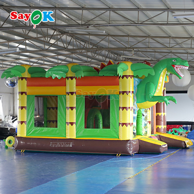 Commercial PVC Bounce House Jumping Bouncy Castle Inflatable Bouncer With Slide