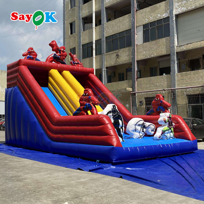 Commercial Colorful Inflatable Bounce House & Slide Combo for Kids and Adults Outdoor PVC Bouncy Castle