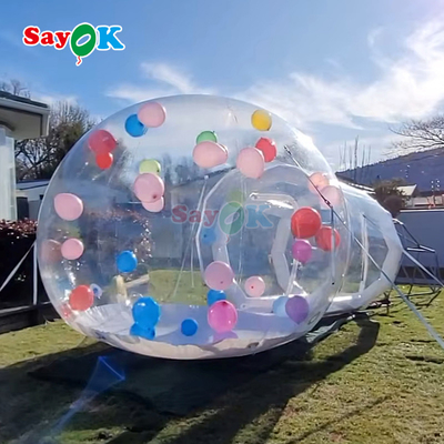 Sayok Ready to Ship Transparent Bubble Balloon House PVC Inflatable Party Bubble Tent