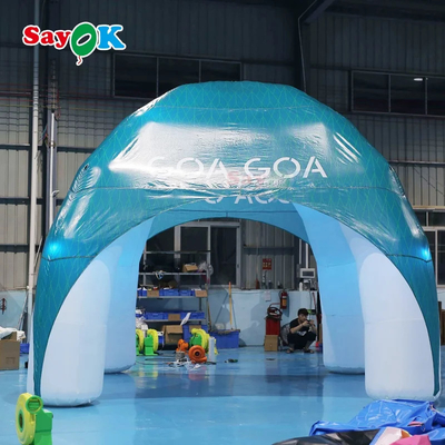 Sayok Inflatable Spider Tent Promotion 4 Legs Commercial Spider Dome Inflatable Tent Custom Inflatable Spider Tent 4x4m for Rental