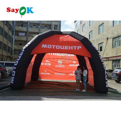 Sayok Canvas Inflatable Gazebo Tent Giant PVC Spider Inflatable Marquee House Spider Tent with Customized Logo