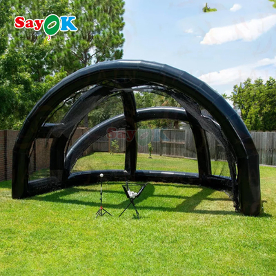 Sayok Portable Batting Nets Waterproof Inflatable Baseball Tent Inflatable Baseball Batting Cage for Sporting