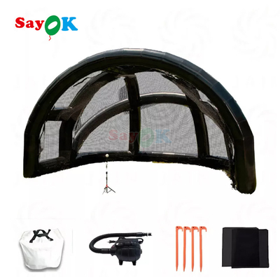 Sayok Portable Batting Nets Waterproof Inflatable Baseball Tent Inflatable Baseball Batting Cage for Sporting
