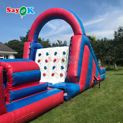 SayOk Commercial Inflatable Obstacle Course Inflatables Outdoors Giant Inflatable Obstacle Course for Adults
