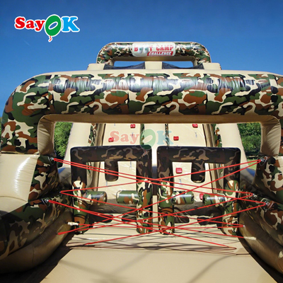 SayOk Commercial Inflatable Obstacle Course Inflatables Outdoors Giant Inflatable Obstacle Course for Adults