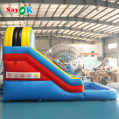 Safety Bouncy Castle With Slide Customize Inflatable Bounce House Water Slide Inflatable Kids Outdoor