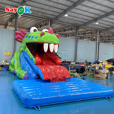 High Quality PVC Customized Large Outdoor Jumping Castle Fun City Inflatable Park Toy Slide Bounce House