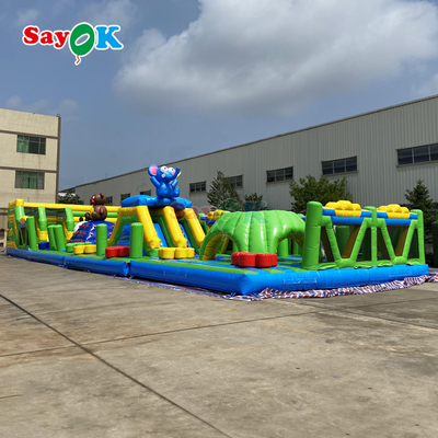 Commercial Inflatable Obstacle Course Giant Inflatable Playground Outdoor for Kids Inflatable Theme Park