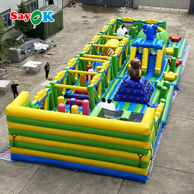 Commercial Inflatable Obstacle Course Giant Inflatable Playground Outdoor for Kids Inflatable Theme Park