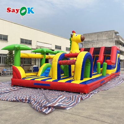 Commercial Giant Inflatable Outdoor Playground Park Inflatable Bouncer Castle Giant Inflatable Trampoline Park