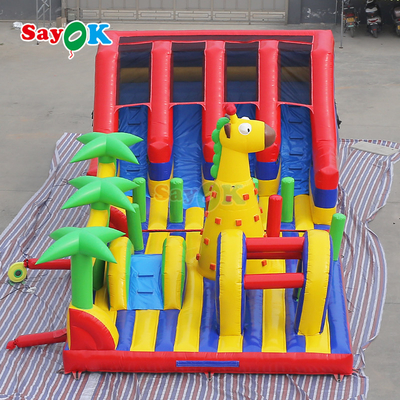 Commercial Giant Inflatable Outdoor Playground Park Inflatable Bouncer Castle Giant Inflatable Trampoline Park