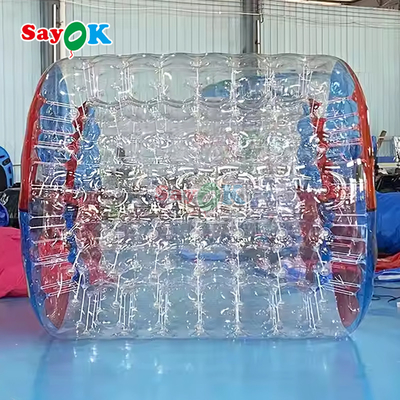 Sayok Wholesale Outdoor Giant Inflatable Human Hamster Zorb Ball Transparent Inflatable Water Ball for Swimming Pool Water Park