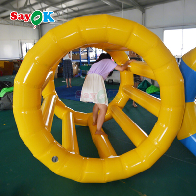 Sayok Inflatable Water Colorful Running Roller Ball Inflatable Water Walking Floating Game Toys