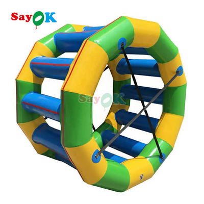Sayok Inflatable Water Floating Roller Water Walking Balls Inflatable Water Running Ball for Amusement Equipment