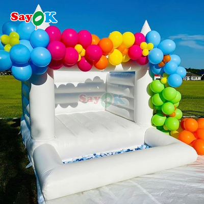 Outdoor Party Boucy Castle Inflatable Wedding Bounce House with Ball Pit