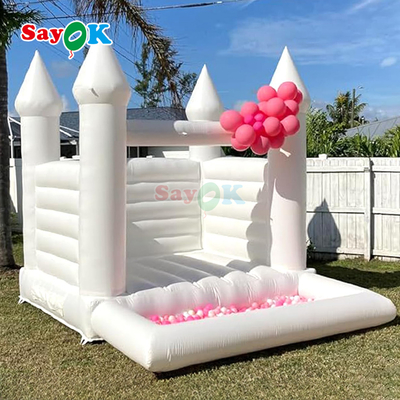 Outdoor Party Boucy Castle Inflatable Wedding Bounce House with Ball Pit