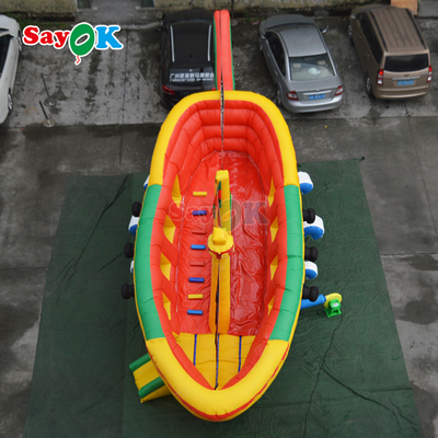 Inflatable Bouncer Slide Customized Commercial Pirate Ship Inflatable Slides for Kids