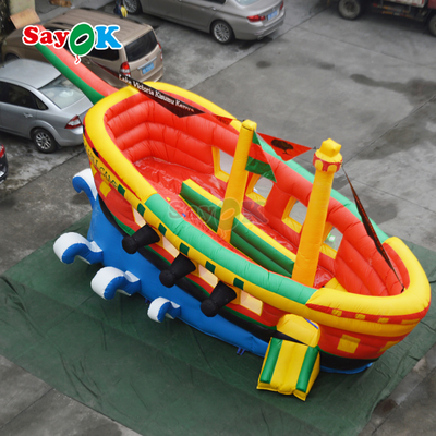 Inflatable Bouncer Slide Customized Commercial Pirate Ship Inflatable Slides for Kids