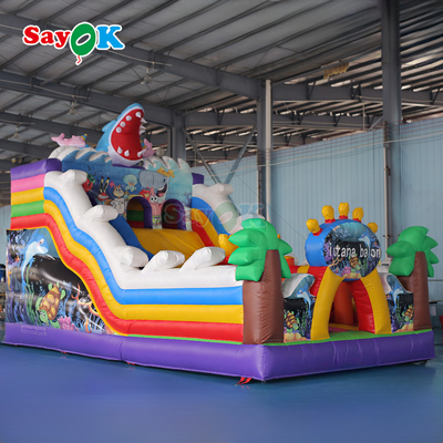 Seaworld Bouncing Castle Inflatable Outdoor Inflatable Bounce House Combo for Kids